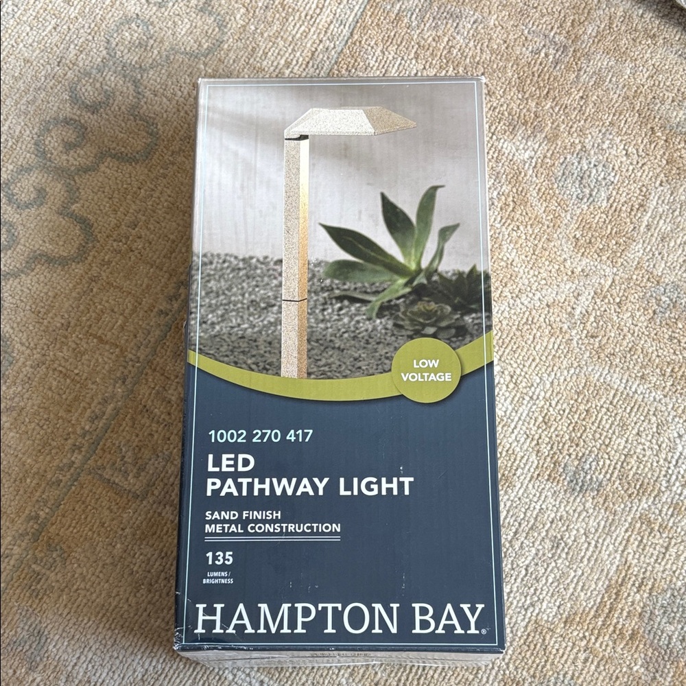 Hampton Bay LED Pathway Light - Sand Finish